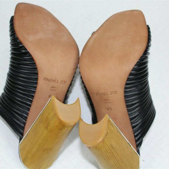 Rachel Zoe Seneca Tube Strap Mules Sandals - Picture 10 of 11